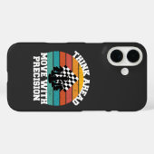 Schachbrett Pieces Strategy Precision Mind Game Case-Mate iPhone Hülle (Rückseite (Horizontal))