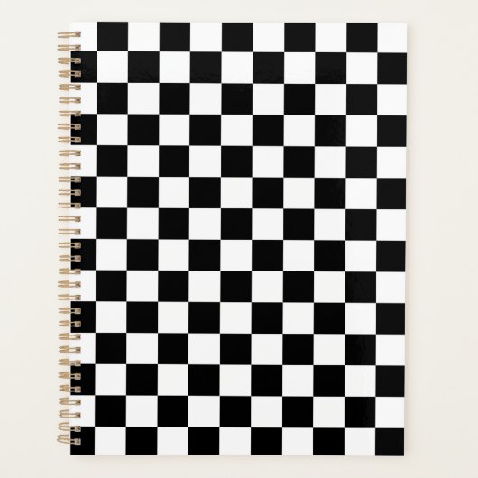 Schachbrett Planer (Vorderseite)