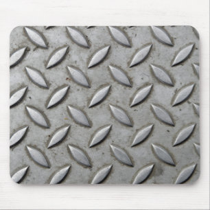 Schachbrett Plate Industrial Warehouse Chic Mousepad