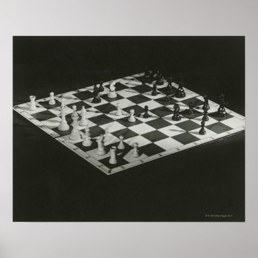 Schachbrett Poster (Vorne)
