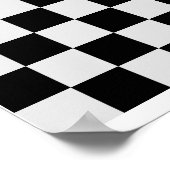 Schachbrett Poster (Ecke)