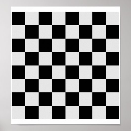 Schachbrett Poster (Vorne)