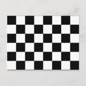 Schachbrett Postkarte (Vorderseite)