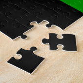 Schachbrett rot, gelb, schwarz und grün puzzle (Seite)