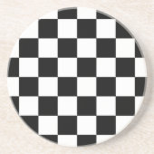 Schachbrett Sandstein Untersetzer (Vorne)