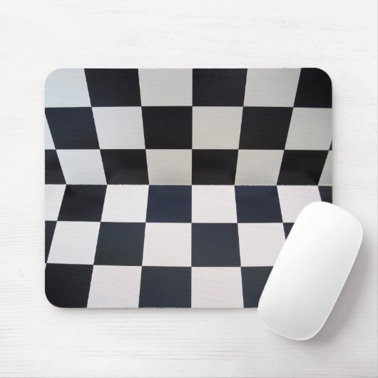 Schachbrett-Schach-Hintergrund Mousepad (Mit Mouse)