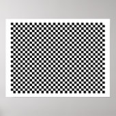 Schachbrett Schachbrett Poster (Vorne)