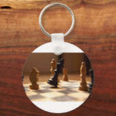 Schachbrett Schlüsselanhänger (Vorderseite)