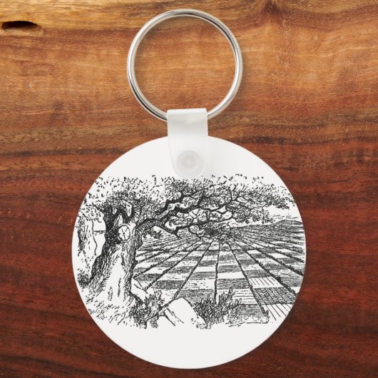 Schachbrett Schlüsselanhänger (Vorderseite)