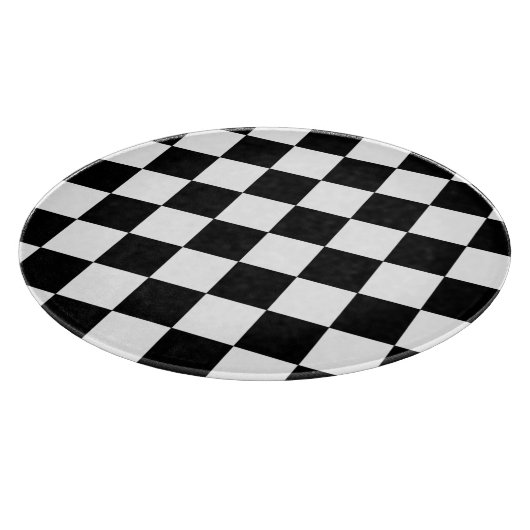 Schachbrett Schneidebrett (Ecke)