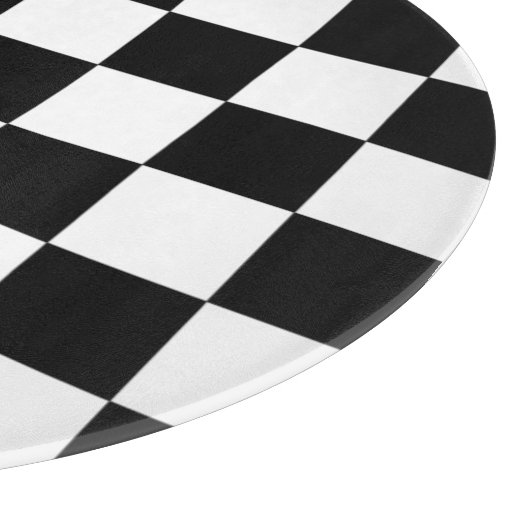 Schachbrett Schneidebrett (Ecke)