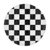 Schachbrett Schneidebrett (Vorderseite)