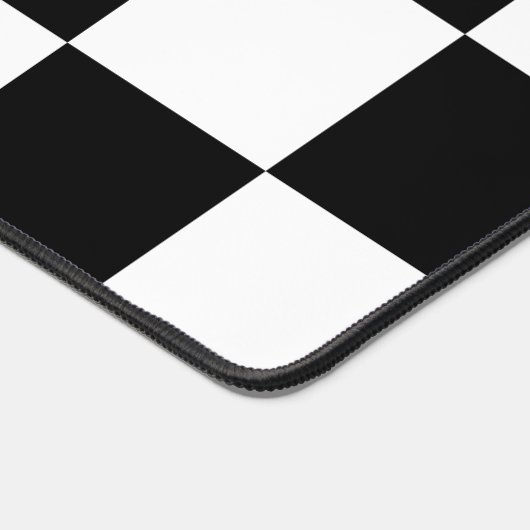 Schachbrett Schreibtischunterlage (Ecke)