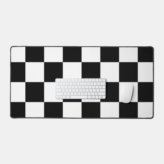 Schachbrett Schreibtischunterlage (Tastatur & Maus)
