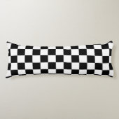 Schachbrett Seitenschläferkissen (Vorderseite)