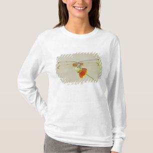 Schachbrett-Setwing (Dythemis fugax) auf mexikanis T-Shirt