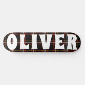 Schachbrett Skateboard (Horizontal)