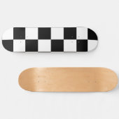 Schachbrett Skateboard (Horizontal)