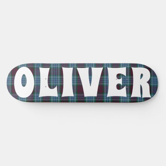 Schachbrett Skateboard (Horizontal)