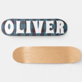 Schachbrett Skateboard (Horizontal)