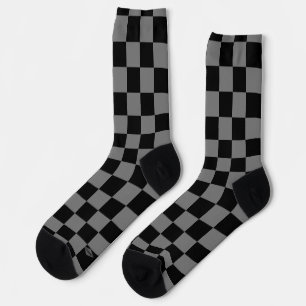 Schachbrett Socken in beliebiger Farbe! HAMbyWG