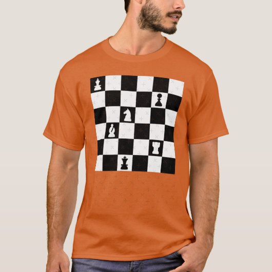 Schachbrett T-Shirt (Vorderseite)