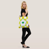 Schachbrett-Tasche Tasche (Am Model)