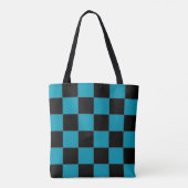 Schachbrett-Tasche Tasche (Rückseite)