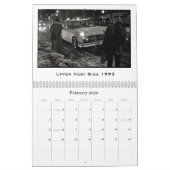 Schachbrett-Taxi-Fahrerhäuser durch Matt Weber Kalender (Feb 2026)