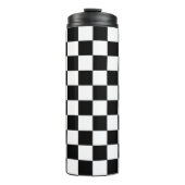 Schachbrett Thermosbecher (Vorderseite)