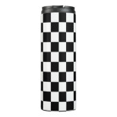Schachbrett Thermosbecher (Rückseite)