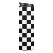 Schachbrett Thermosbecher (Nach rechts gedreht)