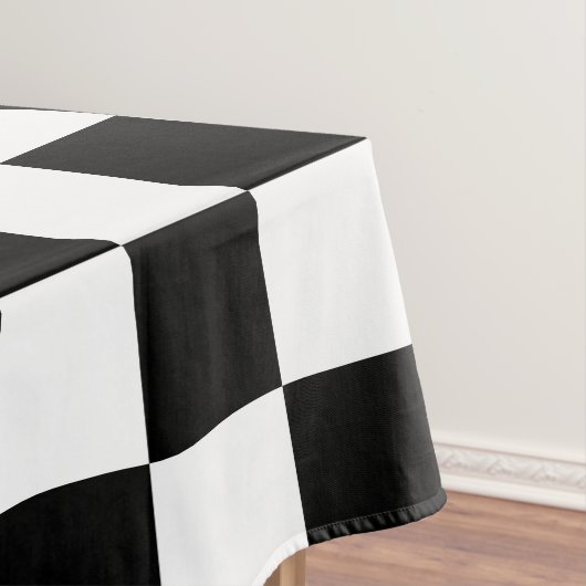 Schachbrett Tischdecke (Beispiel)