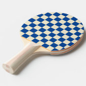 Schachbrett Tischtennis Schläger (Vorderseite)