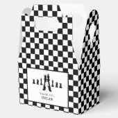 Schachbrett und Spielautomaten Nacht jedes Alter G Geschenkschachtel (Geöffnet)