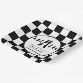 Schachbrett und Spielautomaten Nacht jedes Alter G Pappteller (Gewinkelt)