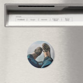 Schachbrett-Vans-Magnet Magnet (In Situ (Geschirrspüler))