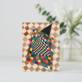 Schachbrett von Wassily Kandinsky Postkarte (Stehend Vorderseite)