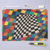 Schachbrett von Wassily Kandinsky Tissue Paper Seidenpapier (Handwerk)