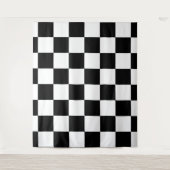 Schachbrett Wandteppich (Vorderseite)