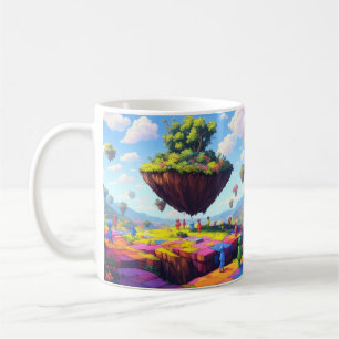Schachbrett Welt, Kaffeetasse, 325 ml Kaffeetasse