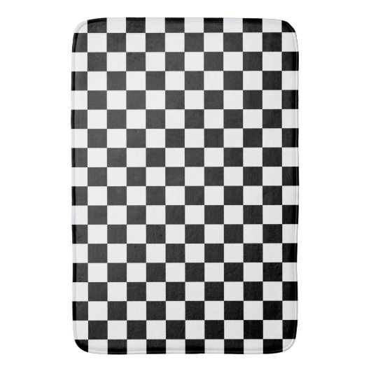 Schachbrett. .with Ihre eigenen Farben Badematte (Vorderseite Vertikal)