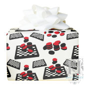 Schachbrett Wrapping Paper Geschenkpapier