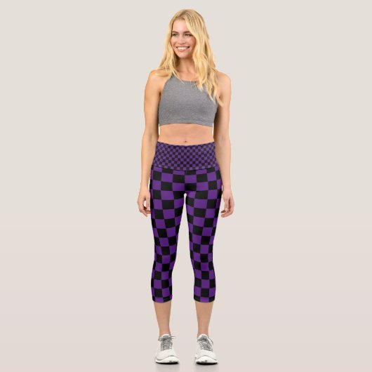 Schachbrett Yoga Paint Capri HAMbyWG (Vorderseite)