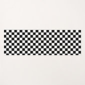 Schachbrett Yogamatte (Vorderseite (Horizontal))