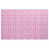 Schachbretter auf rosafarbenen Karton Stoff (Fat Quarter (45,7 x 55,9 cm))