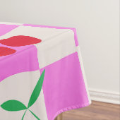 Schachbretter auf rosafarbenen Karton Tischdecke (Beispiel)