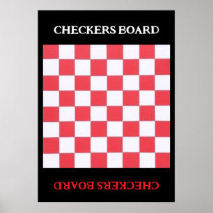 SCHACHBRETTER-BOARD POSTER
