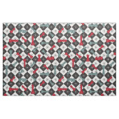 Schachbretter des Atomalters Stoff (Fat Quarter (45,7 x 55,9 cm))