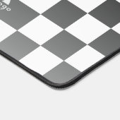 Schachbretter für das Logo "Grau & weiß" für Unter Schreibtischunterlage (Ecke)